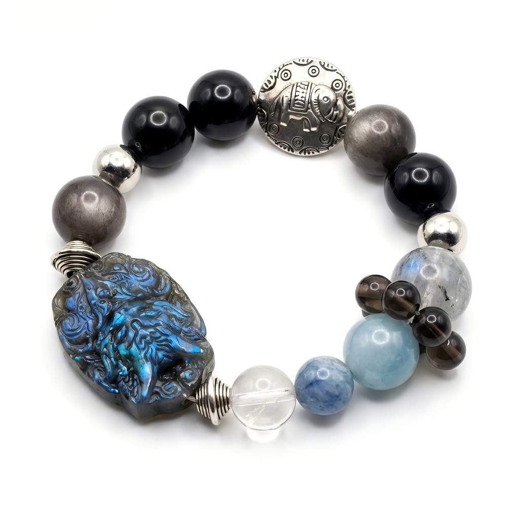 "Fox's Mystical Realm" — Birthday Zodiac Fox Charm Bracelet